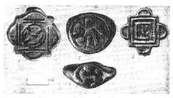 Jewelry Of Medieval Novgorod 10th 15th Centuries Rings Ivan