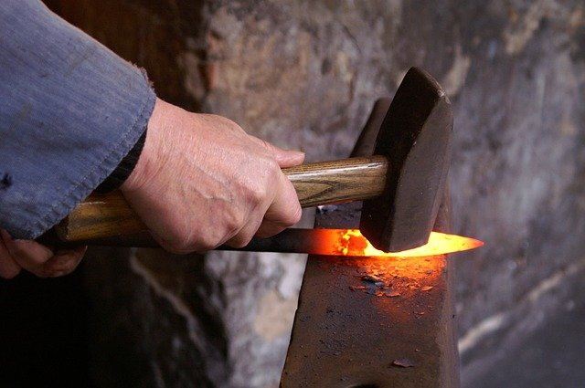 Blacksmithing Project - Spiral Key Ring